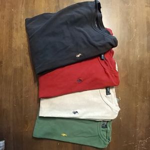 Polo Bundle of 4 long sleeve polo tee's